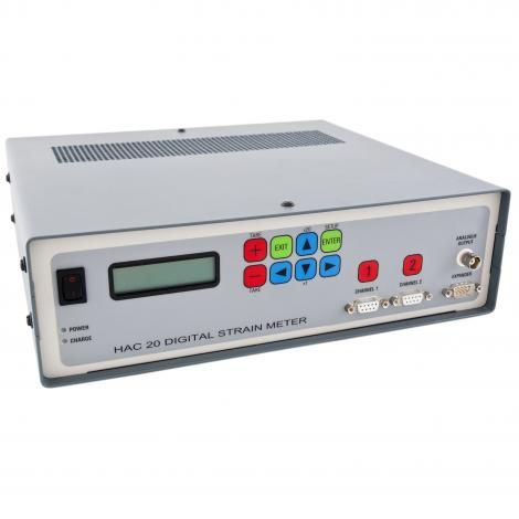 2 CHANNEL DIGITAL STRAIN METER