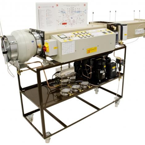 AIR CONDITIONING LABORATORY UNIT (415V), COMPUTER LINKED AIR CONDITIONING LABORATORY UNIT (415V), COMPUTER LINKED
