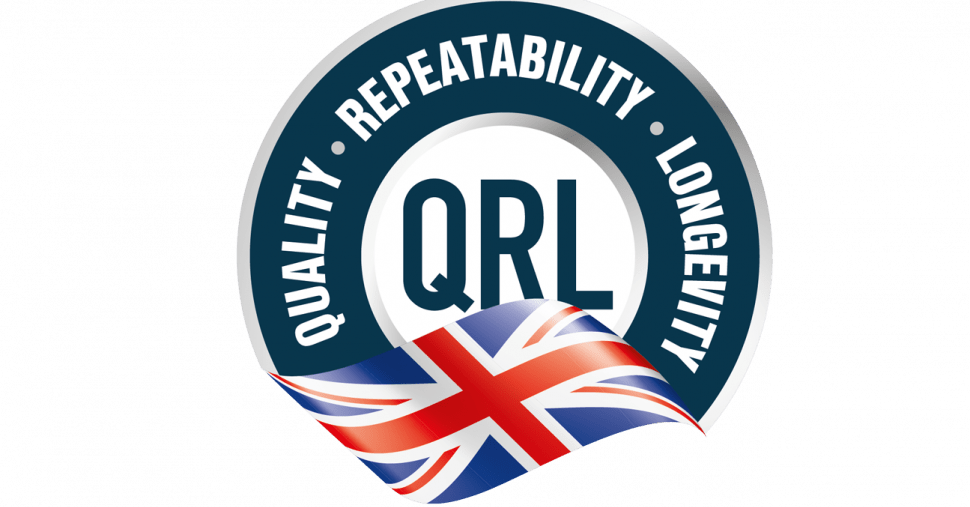 The Quality Repeatability Longevity logo